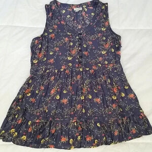 Hinge Floral Flowy Blouse